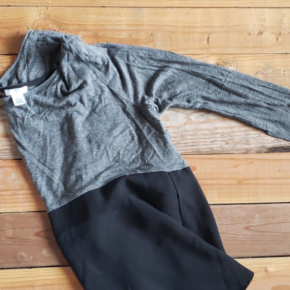 bp. Long sleeve colorblock tshirt